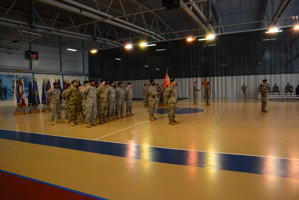 39th Signal Battalion CSM change of responsibility