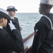 USS Dwight D. Eisenhower conducts burial at sea ceremony