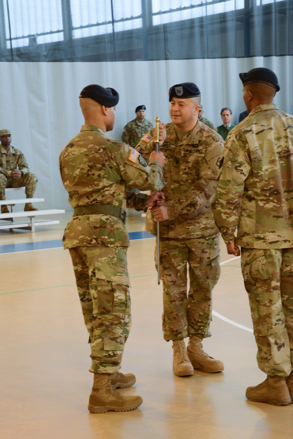 39th Signal Battalion CSM change of responsibility