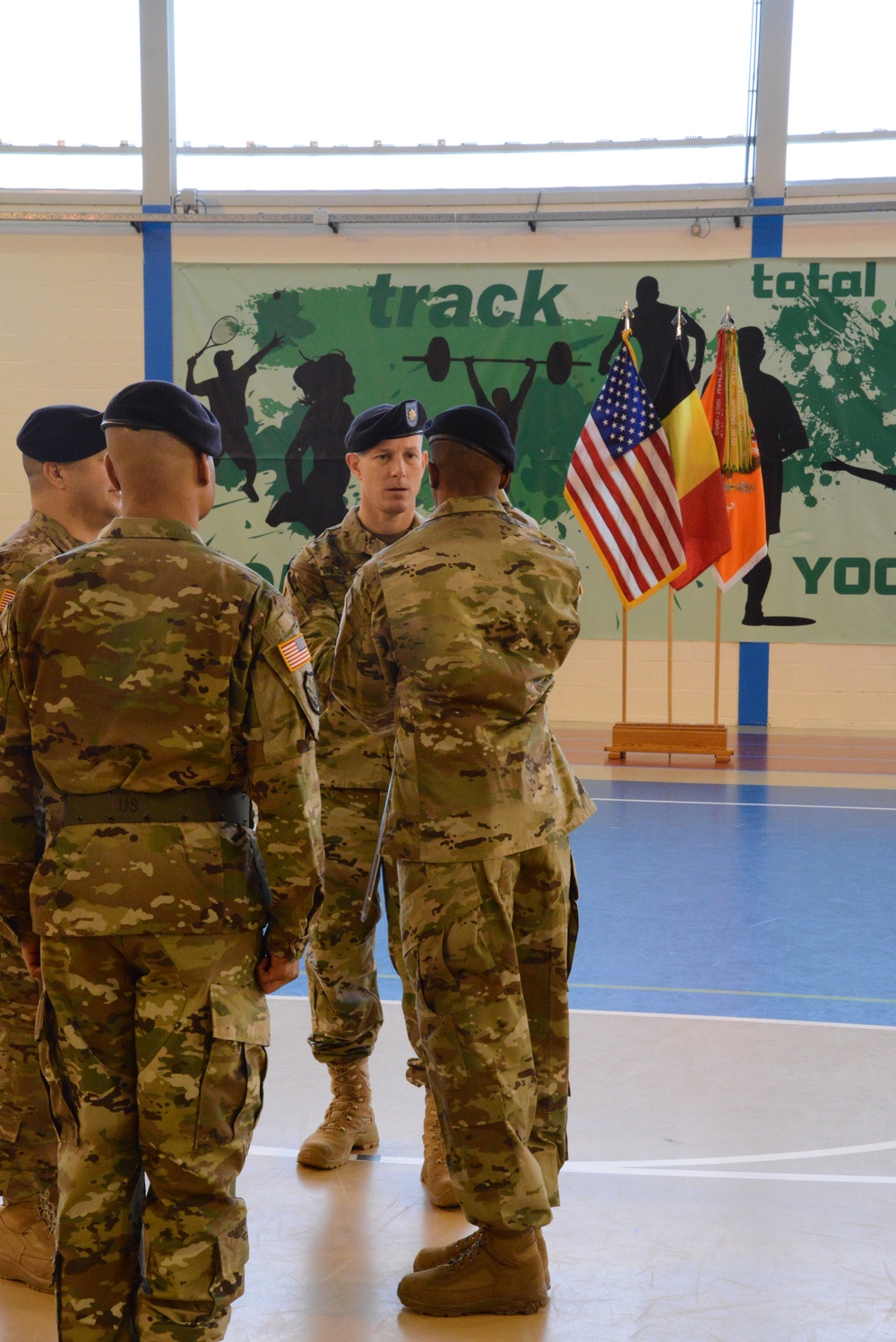 39th Signal Battalion CSM change of responsibility