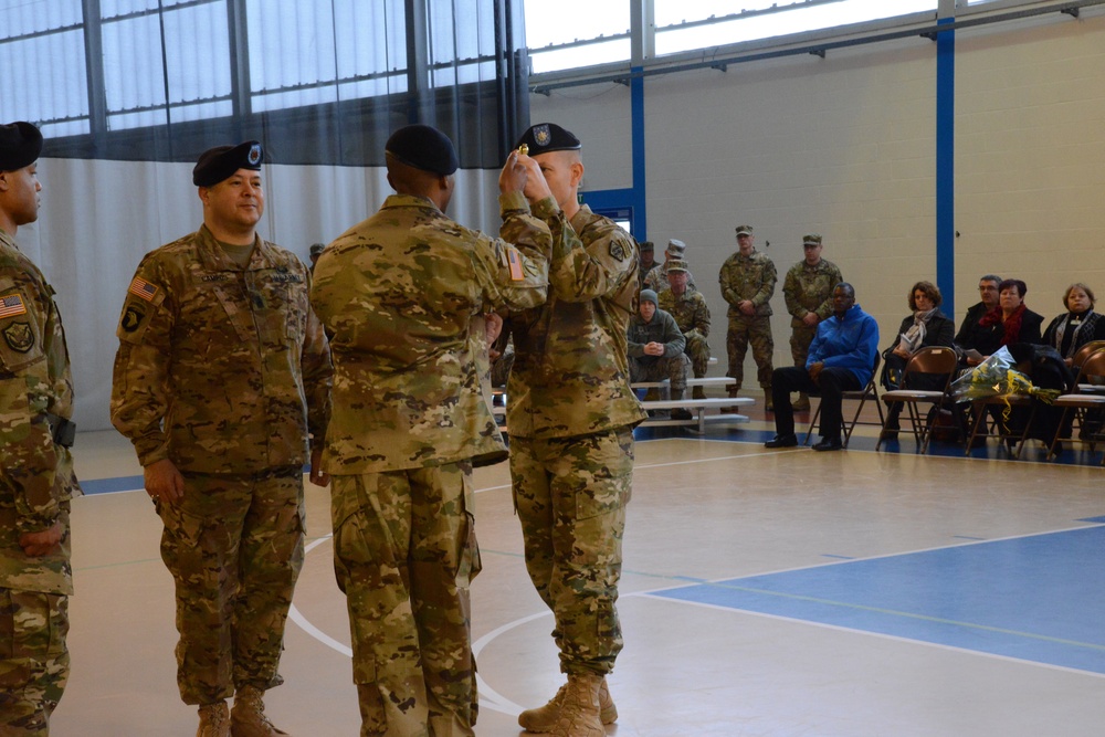 39th Signal Battalion CSM change of responsibility