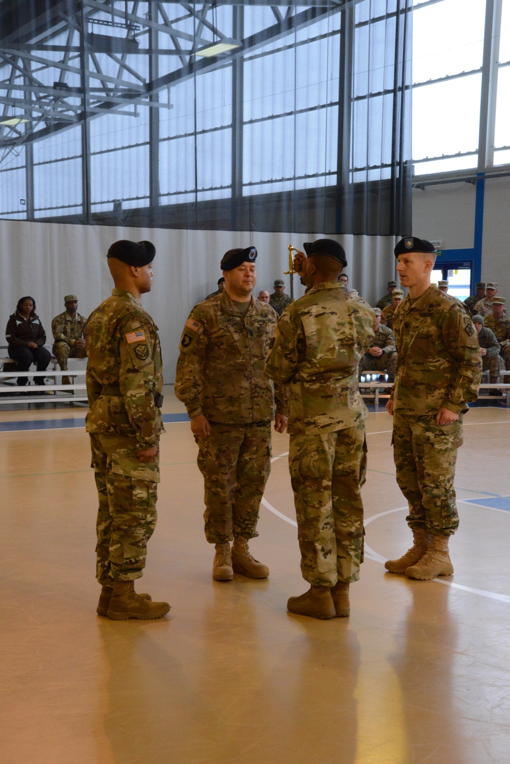 39th Signal Battalion CSM change of responsibility