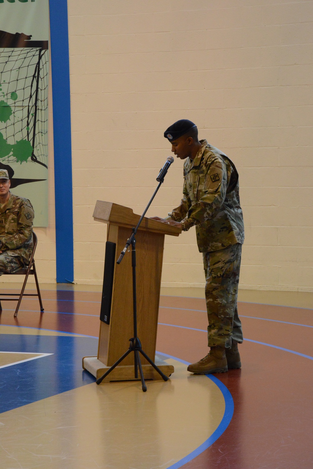 39th Signal Battalion CSM change of responsibility