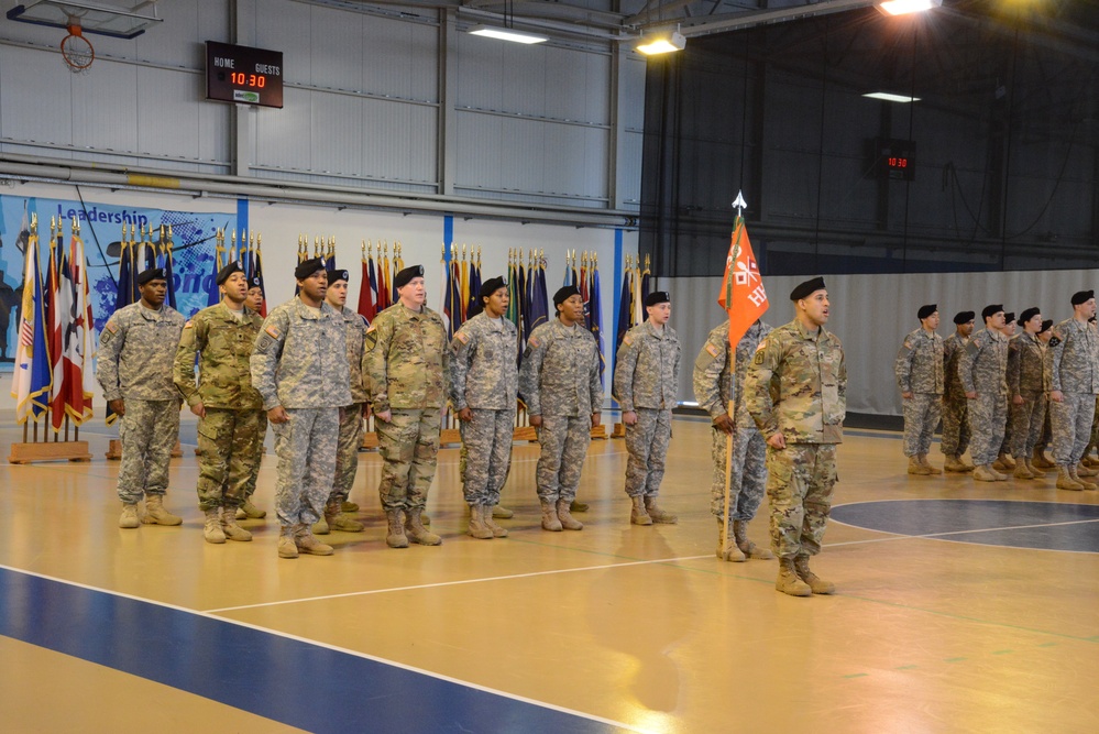 39th Signal Battalion CSM change of responsibility