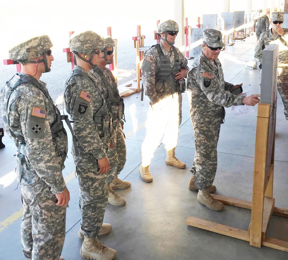 The 650th RSG conducts Best Warrior Competition