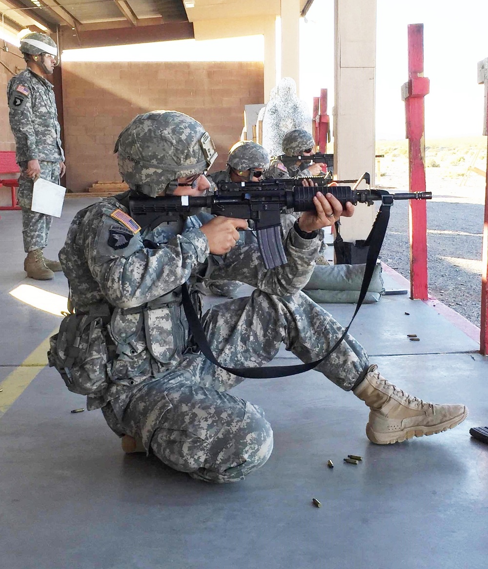 The 650th RSG conducts Best Warrior Competition