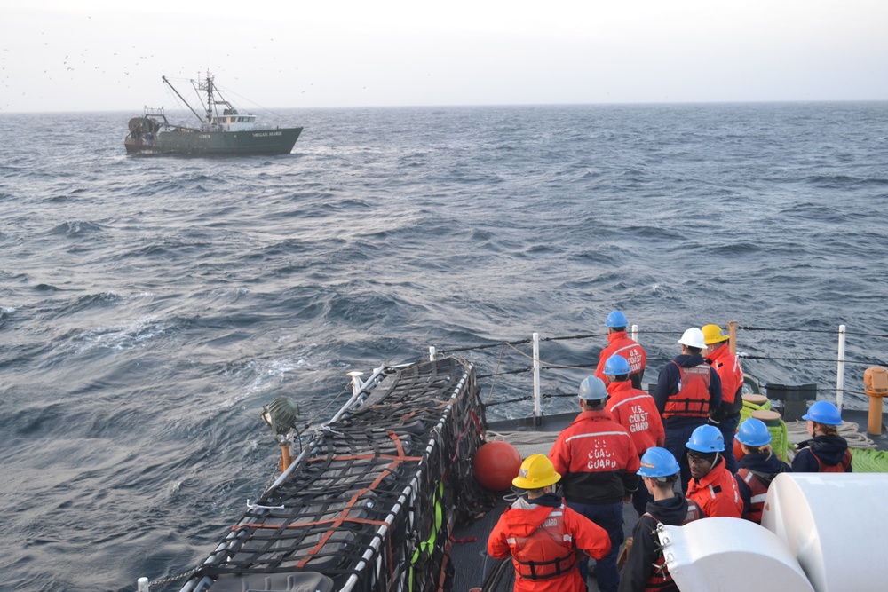 Coast Guard tows disabled fishing boat 200 miles to Cape Cod Bay