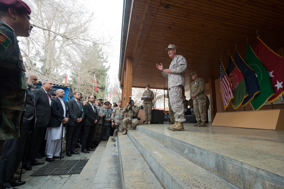 CJCS visits Afghanistan