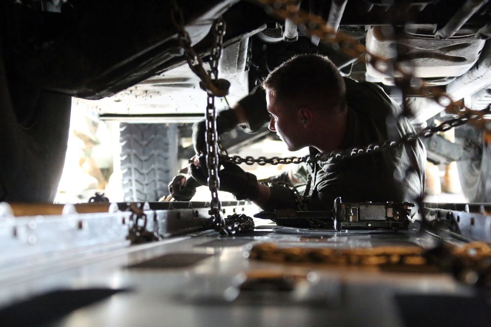 Eager Response supplies, personnel catch ride with VMGR-252