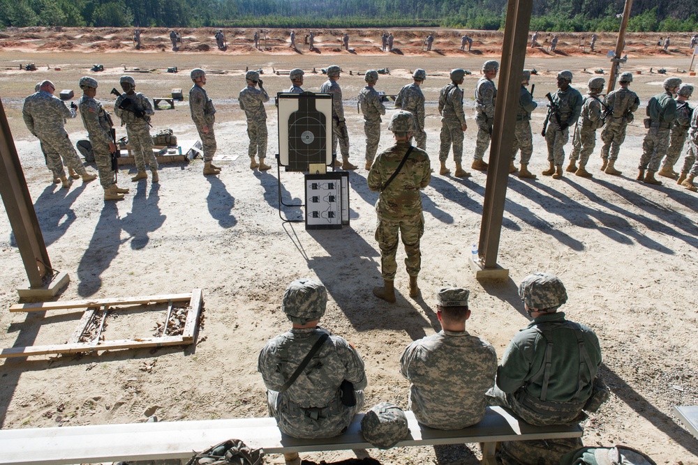 HHC, 4-118th Combined Arms Battalion, 218th Maneuver Enhancement Brigade Day at the Range