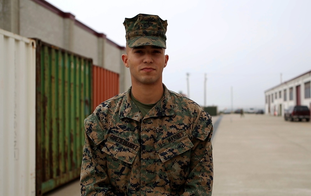 1st Maintenance Battalion Marine wins Marine of the Year for 1st MLG