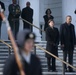 President of the Republic of Trinidad and Tobago lays a wreath at the Tomb of the Unknown Soldier in Arlington National Cemetery