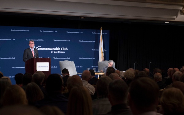Secretary of defense visits San Francisco