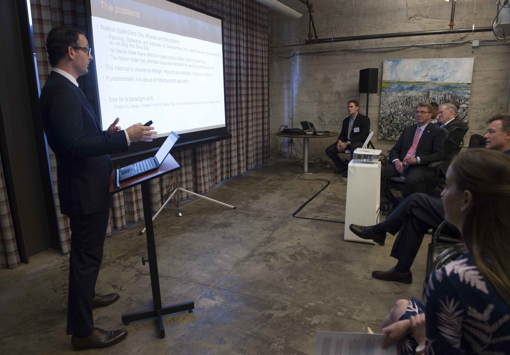 Secretary of defense visits San Francisco