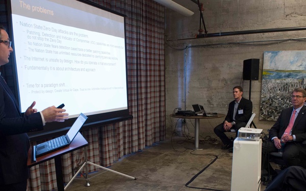 Secretary of defense visits San Francisco