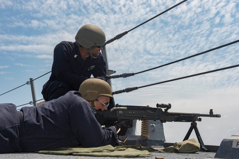 Lassen Sailors Pursue Weapons Qualifications