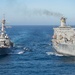 USNS Guadalupe Fuels USS Lassen During an UNREP