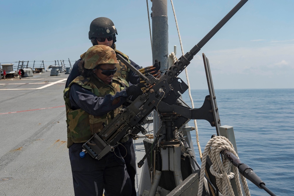 Lassen Sailors Pursue Weapons Qualifications