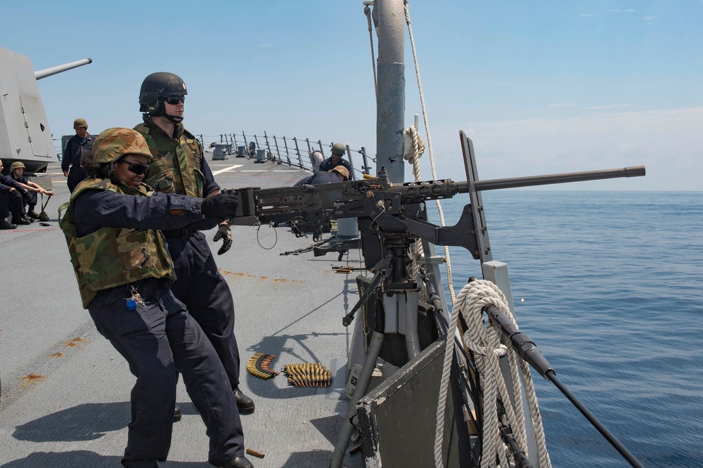 Lassen Sailors Pursue Weapons Qualifications