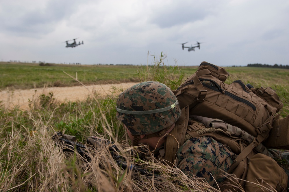Vertical Assault: 31st MEU Marines take Ie Shima by storm