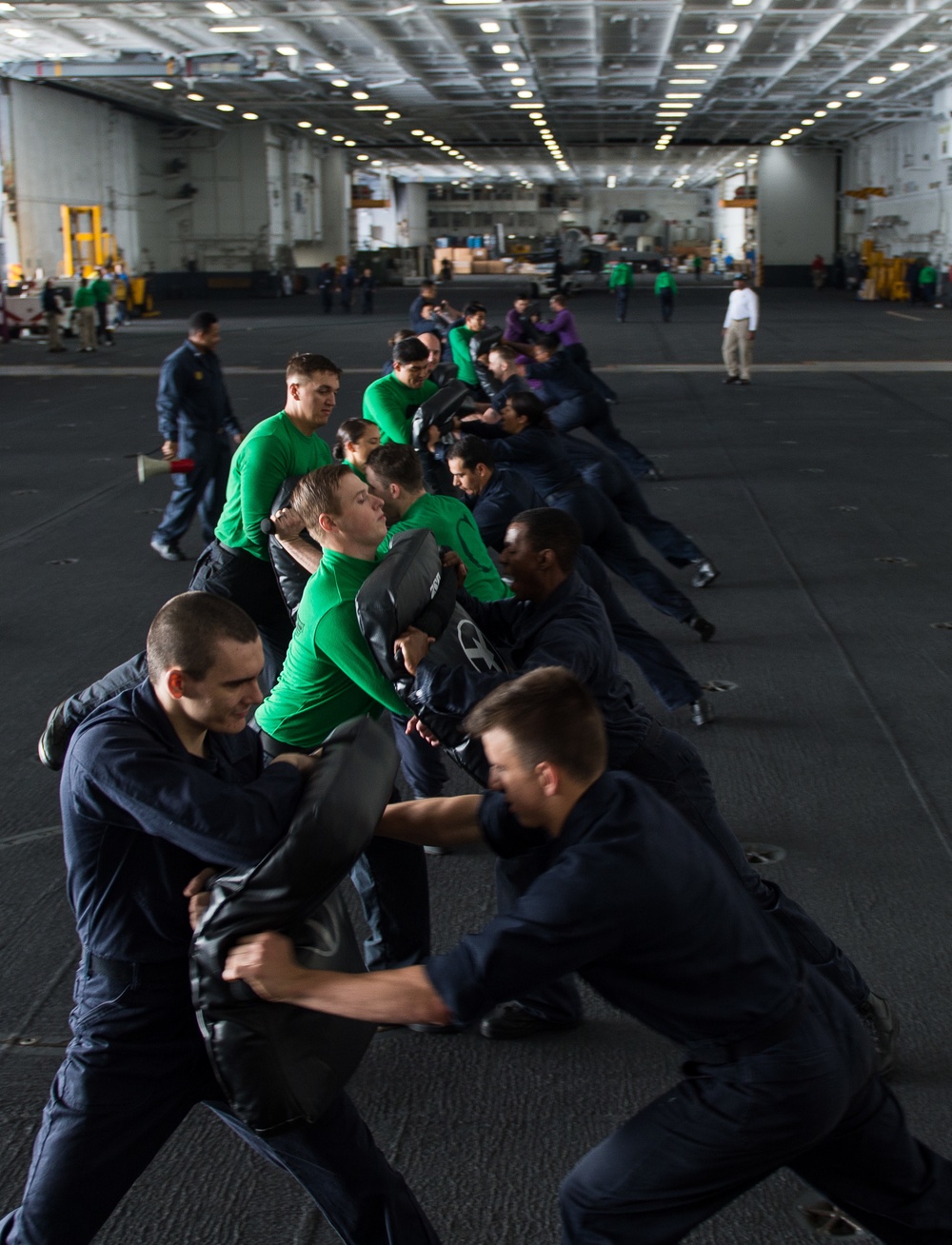 USS Theodore Roosevelt action