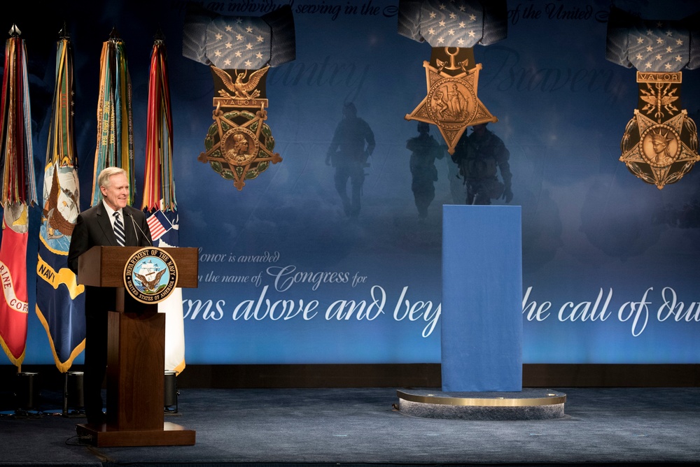 Medal of Honor presentation