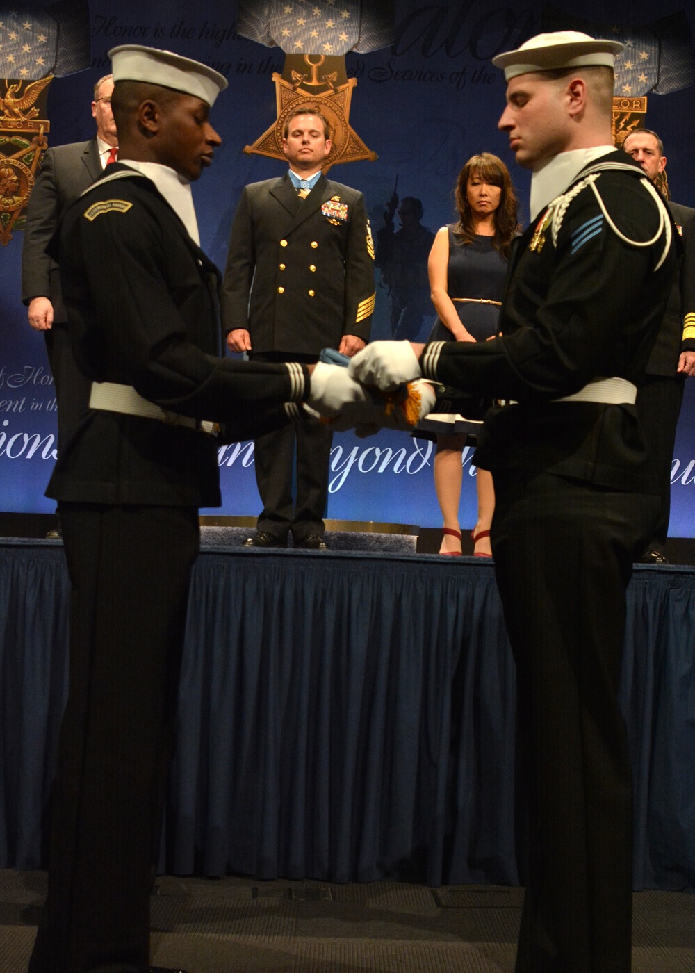 Medal of Honor presentation