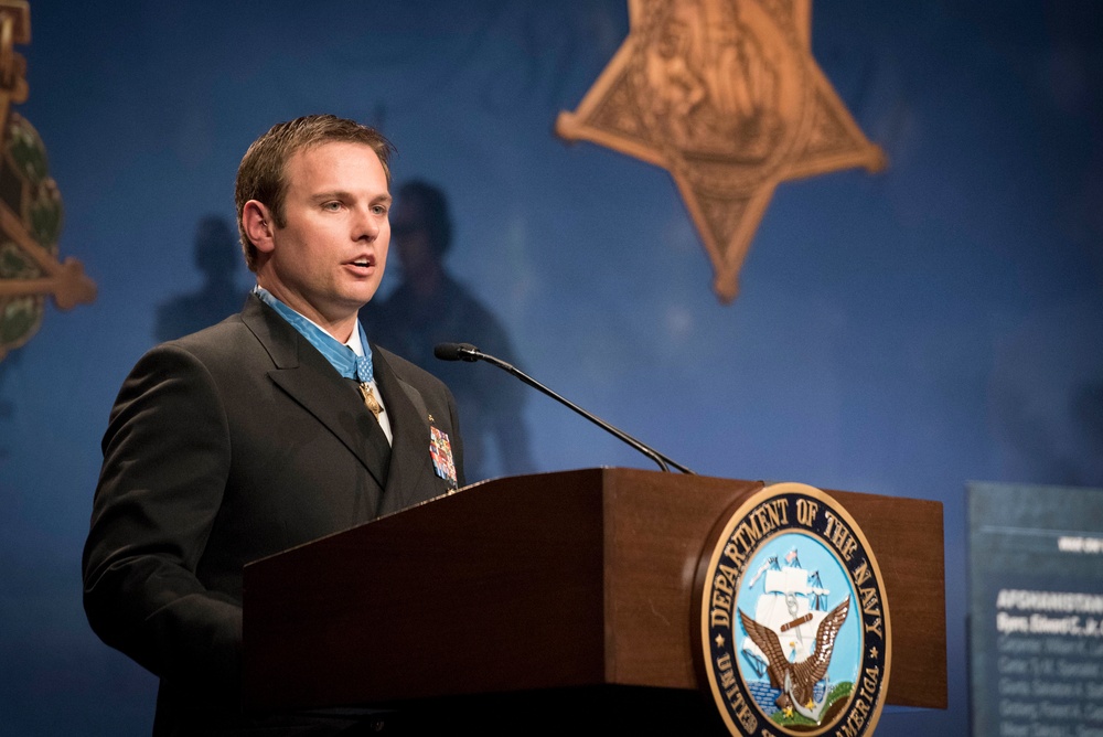 Medal of Honor presentation