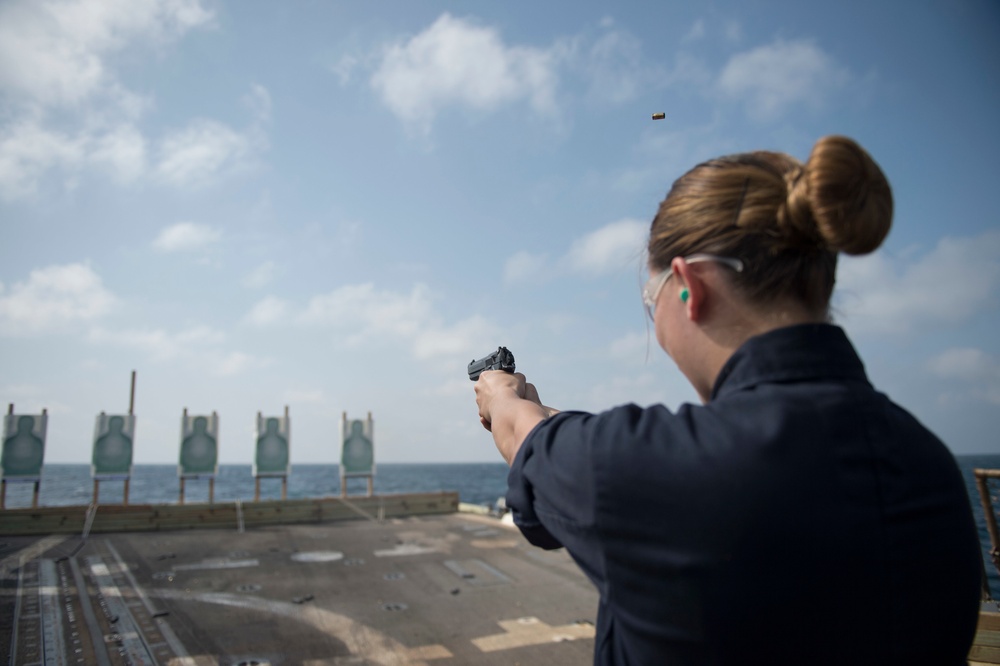 USS Gravely operations