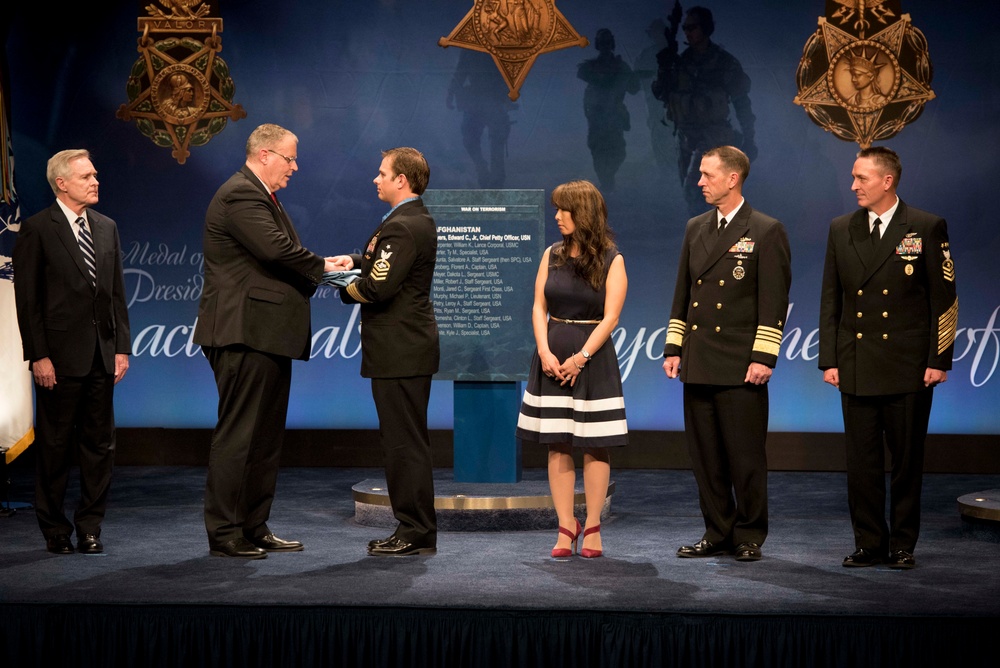 Medal of Honor presentation