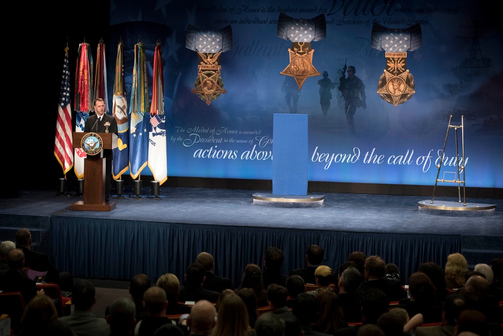 Medal of Honor ceremony