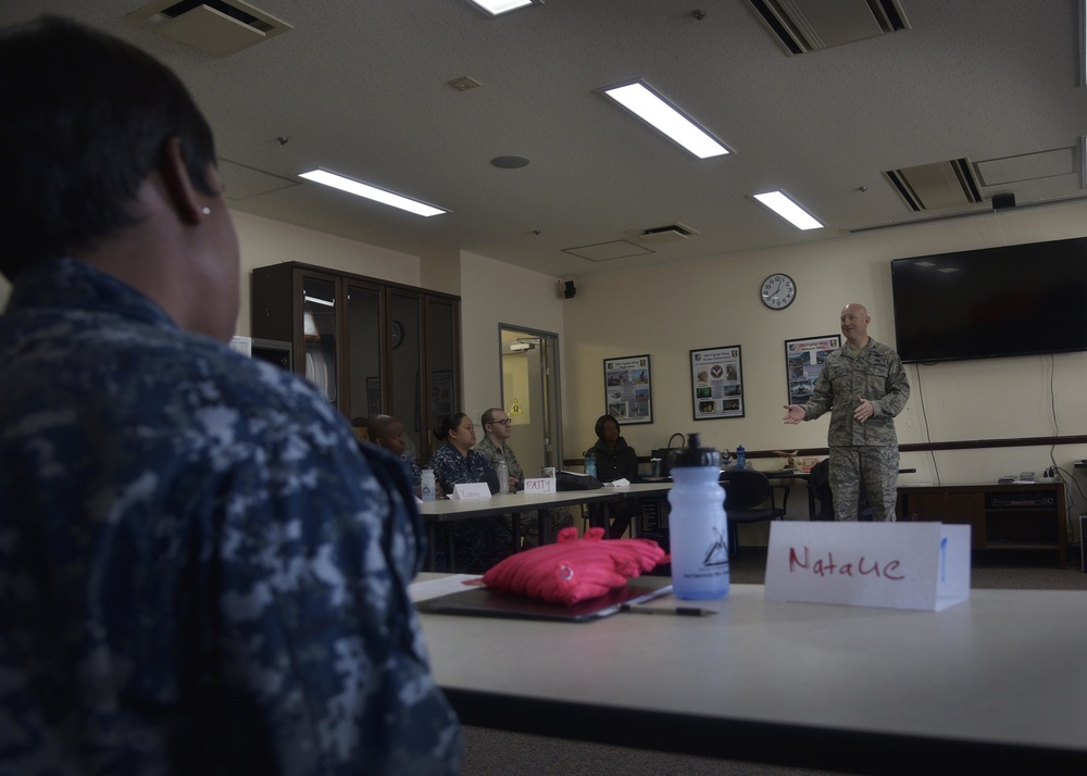 Graduating victim advocates training