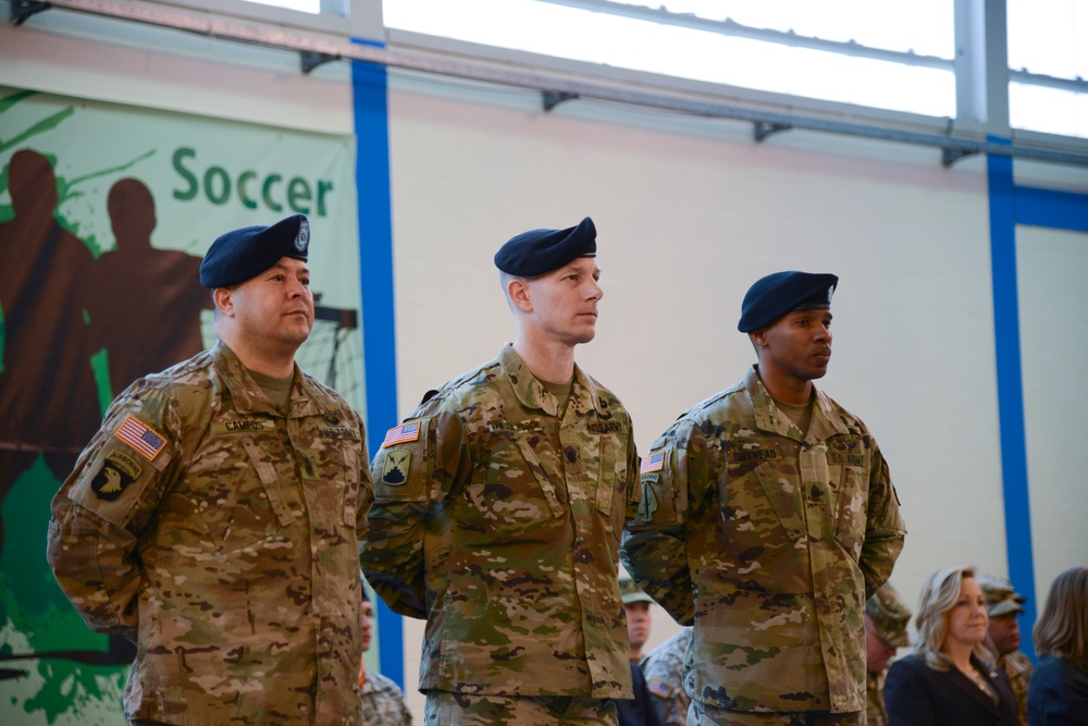 39th Signal Battalion change of responsibility