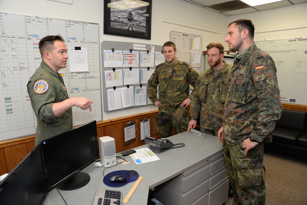 German JTACs train with New Jersey Air National Guard's 227th ASOS