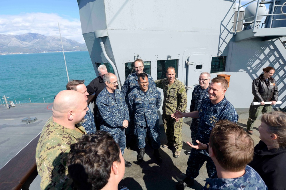 USS Mount Whitney operations