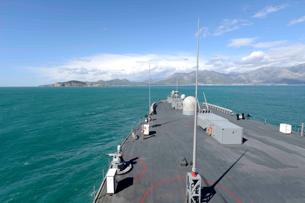 USS Mount Whitney operations