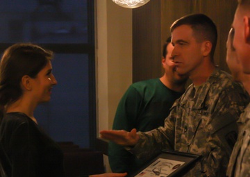 US Army Soldiers celebrate, Kosovo students pass English-speaking test