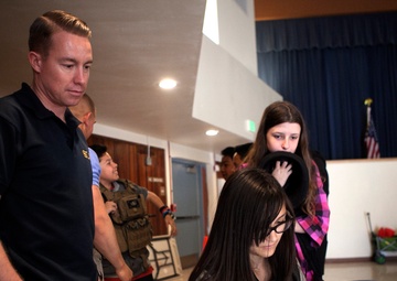 Fun with robots: EOD Marines mentor local students