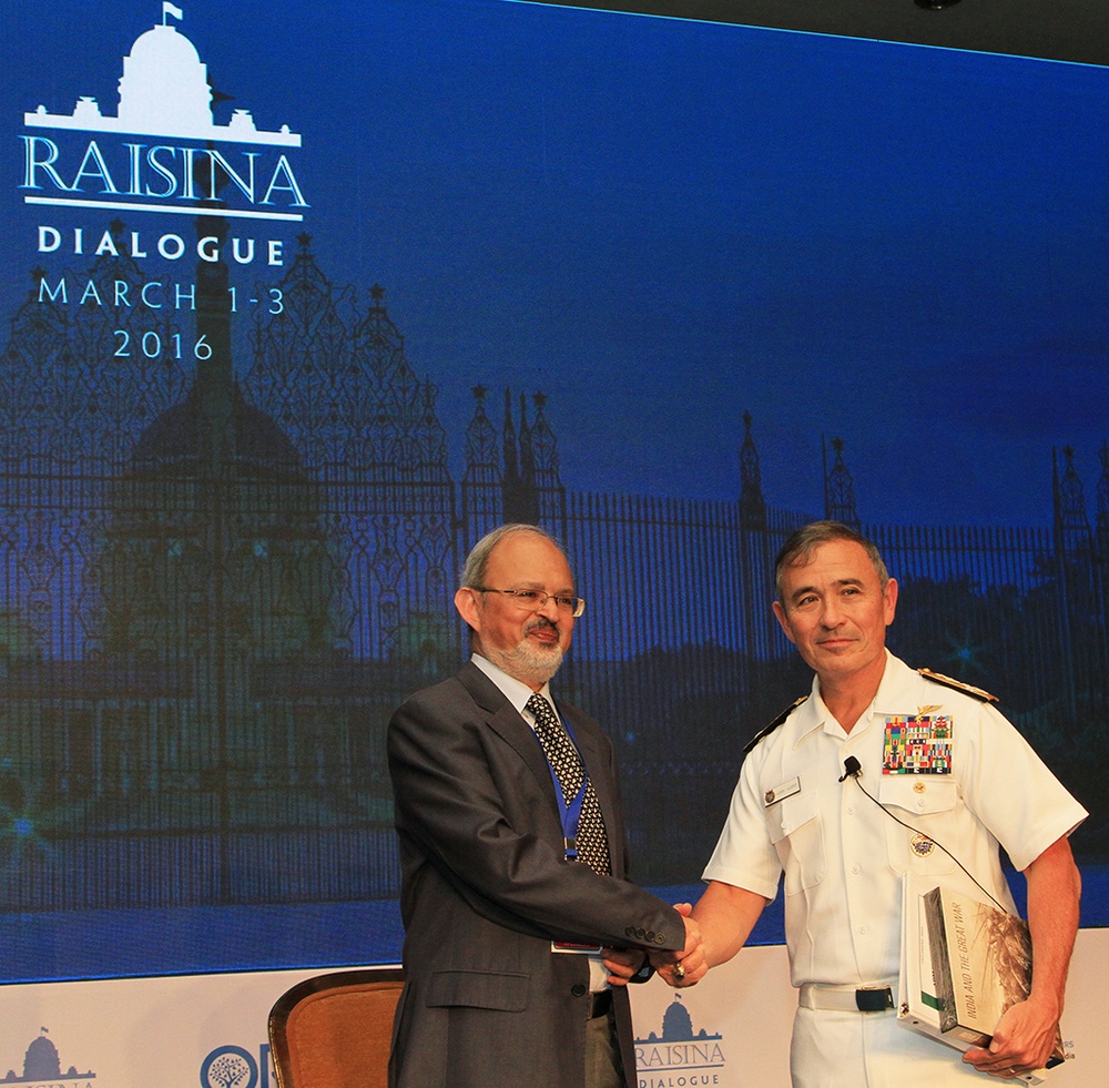 Adm. Harry Harris Jr., commander of US Pacific Command, visits New Delhi