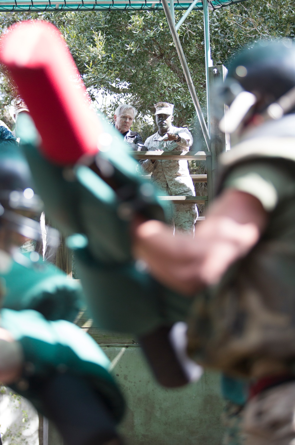 SECNAV visits MCRDPI