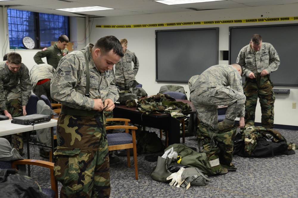 CBRN Airmen ensure downrange safety with weekly classes CBRN Airmen ensure downrange safety with weekly classes