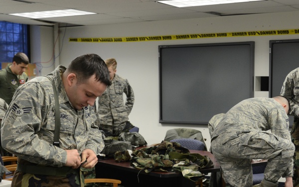 CBRN Airmen ensure downrange safety with weekly classes