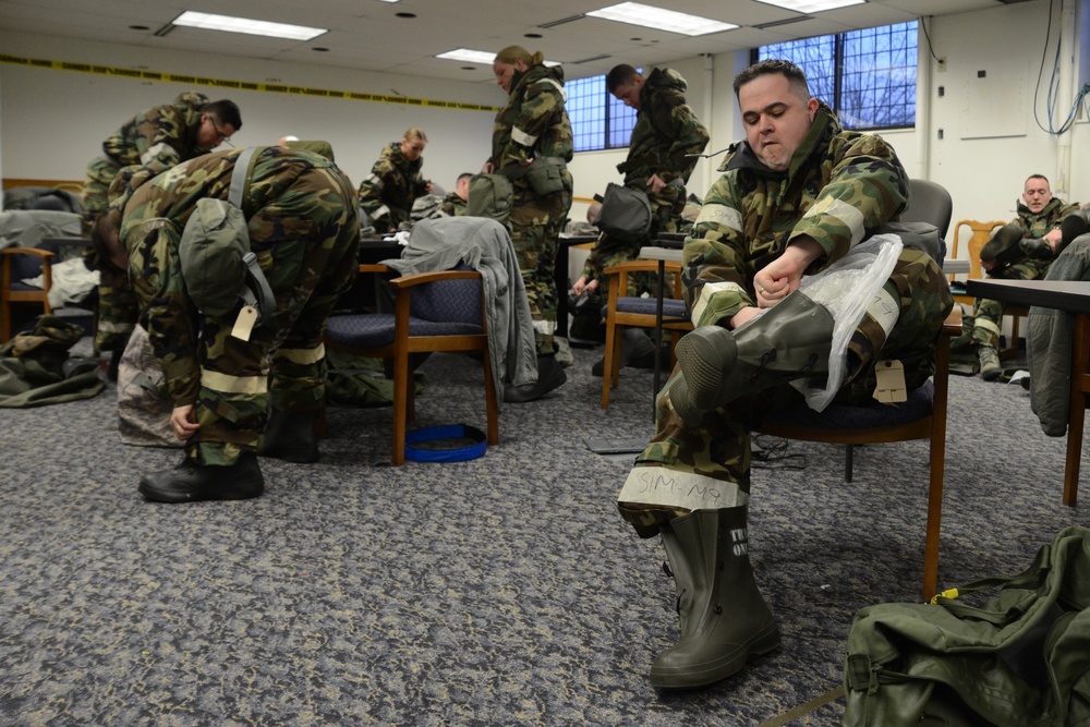 CBRN Airmen ensure downrange safety with weekly classes CBRN Airmen ensure downrange safety with weekly classes