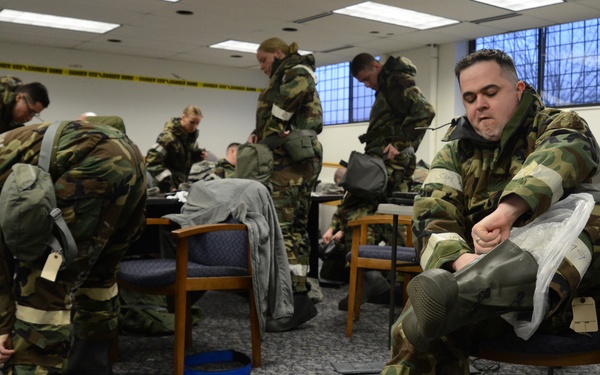 CBRN Airmen ensure downrange safety with weekly classes