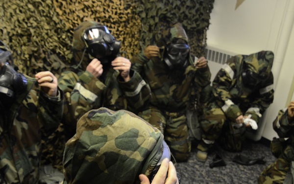 CBRN Airmen ensure downrange safety with weekly classes