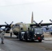 JBER tows static C-130 for restoration