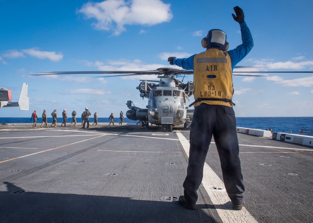 USS New Orleans operations