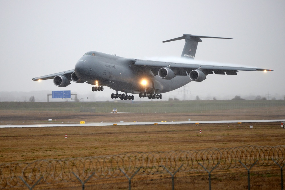 C-5 Galaxy in Stuttgart, Germany