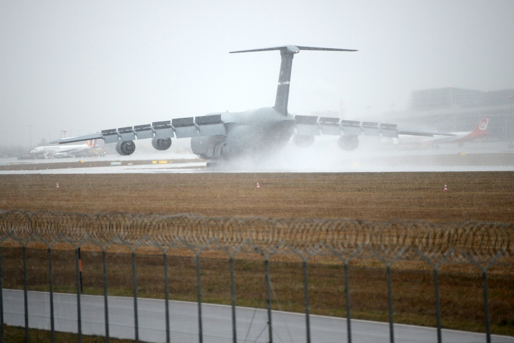 C-5 Galaxy in Stuttgart, Germany