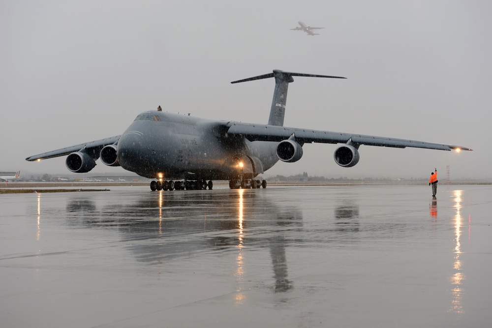 C-5 Galaxy in Stuttgart, Germany